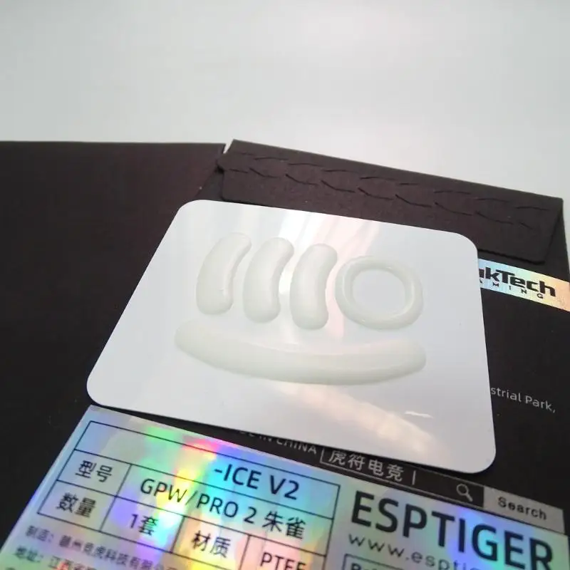 W91A 게임 버전 마우스 스케이트 마우스 피트 교체 공급 1 팩 ICE