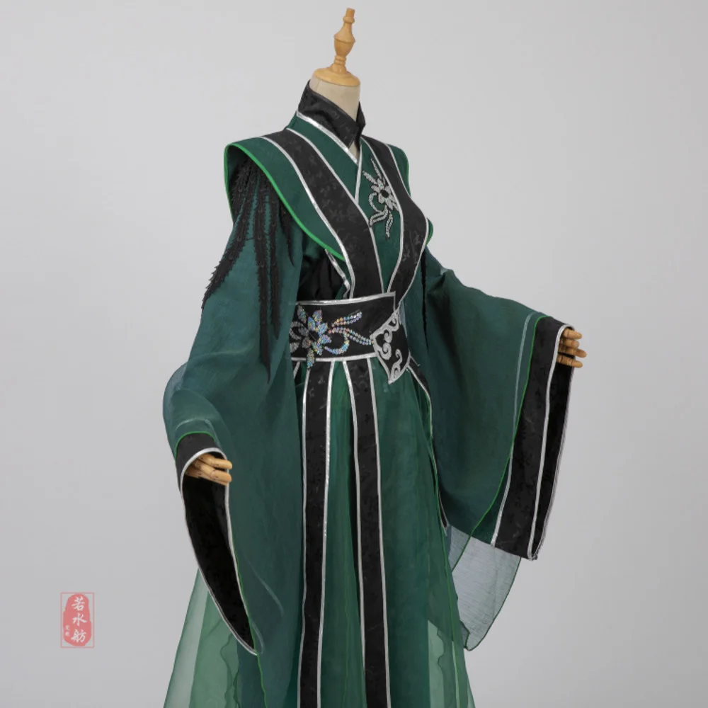 أزياء شين تشينغ تشيو التأثيرية أنيمي الشرير نظام الإنقاذ الذاتي تيان غوان Ci Fu Qi Rong He Xuan أزياء تنكرية قديمة