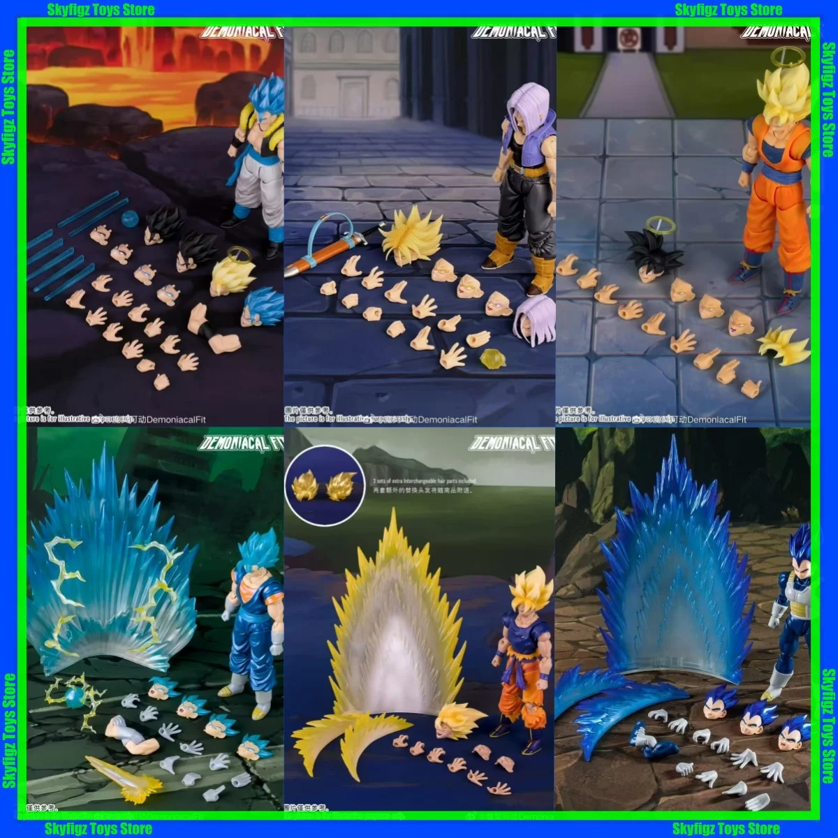 Op voorraad Dragon Ball Demoniacal Fit SHF 18 cm Vegeta beweegbare PVC-actiefiguur modelspeelgoed