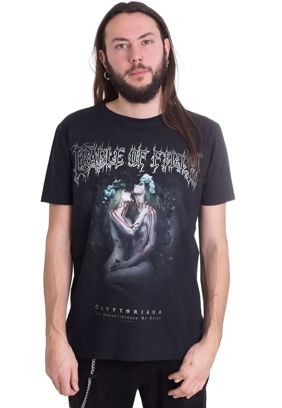 Men T Shirt Cradle Of Filth - Savage Waves Of Ecstasy - Funny T-Shirt Novelty Tshirt Women