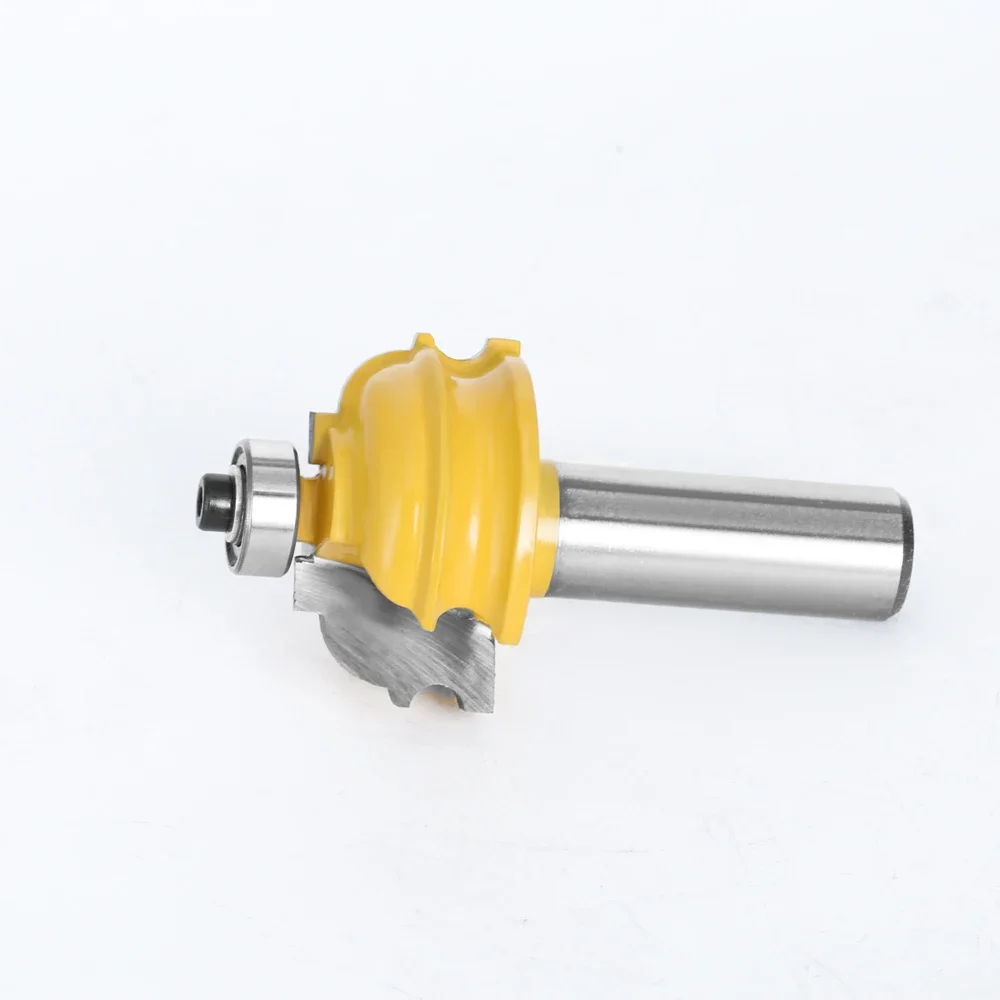 1PC 12mm 1/2 "Shank Bead Moulding ขอบ Router Bit End Mill Line ตู้เครื่องตัดไม้ Bits เครื่องตัดไม้
