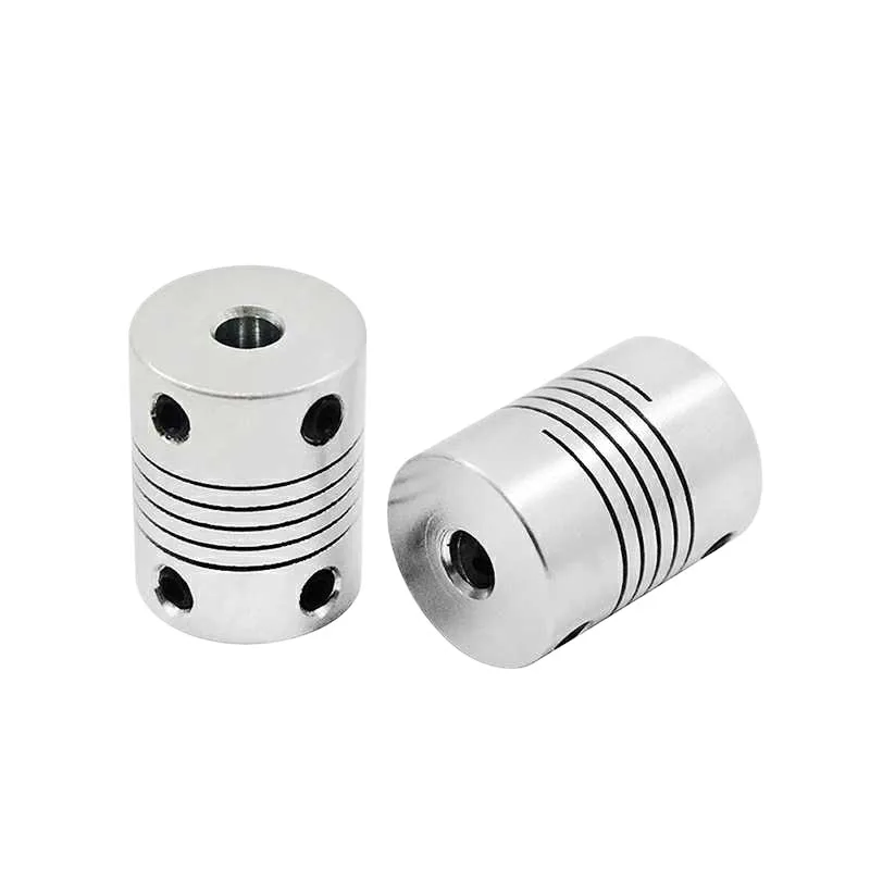 D19L25 Aluminium Flexible Coupling Encoder Engraving Machine CNC Stepper Motor Shaft Component Coupler 3d Printer Accessories