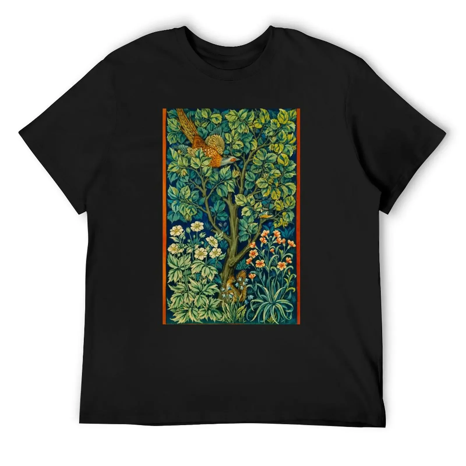 

HD Cock Pheasant (1916) by William Morris T-Shirt vintage anime shirt customs custom t shirt big and tall t shirts for men