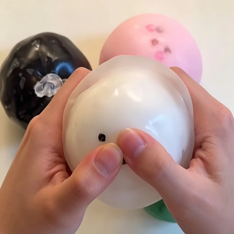 Crispy Squishy Ball Cracking Wax Crunchy Shatter Stress Ball ASMR Cute Seal Pop Sound Anti Stress Relief Fidget Toys for Adults - view 5