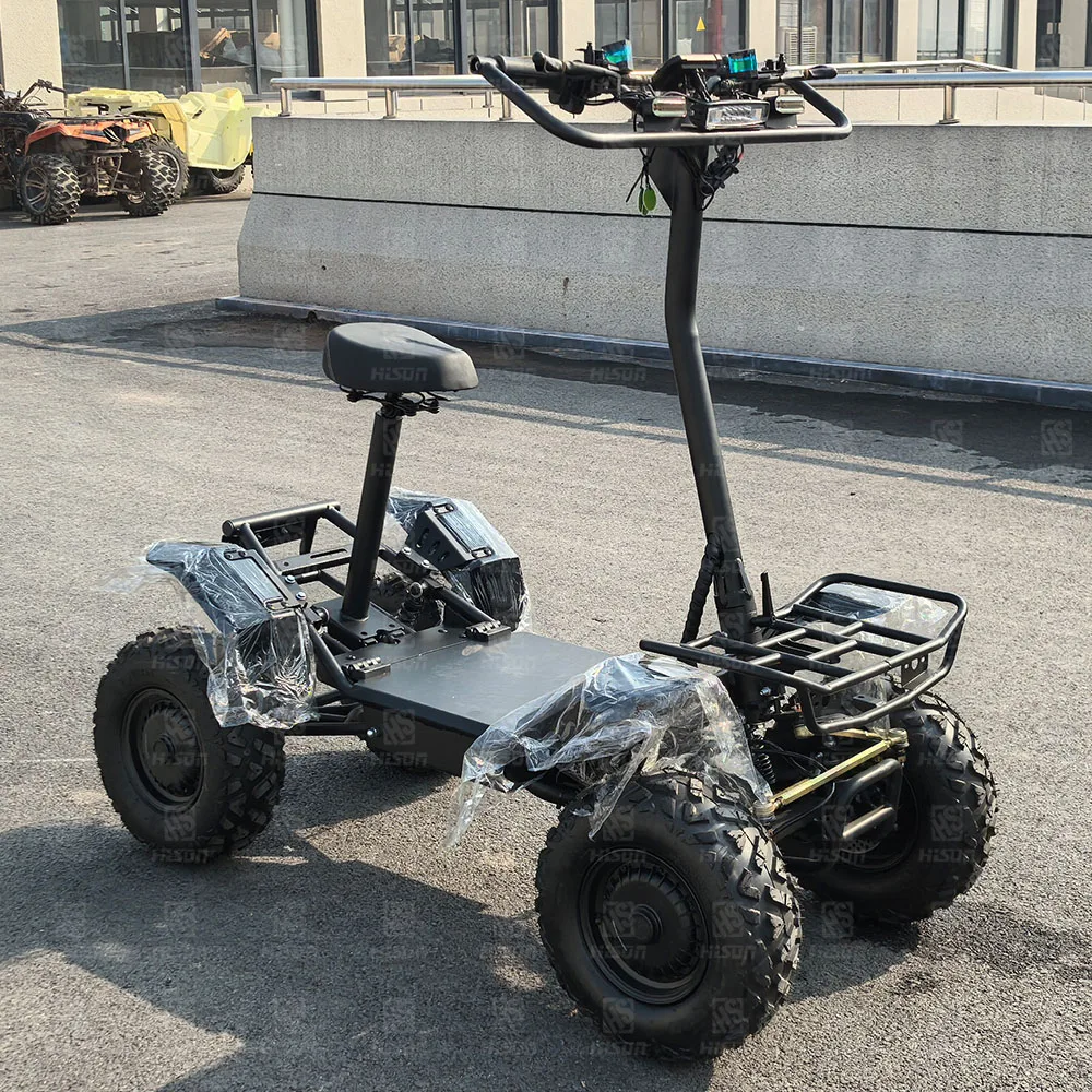 Off-Road 4-Wheel E-Scooter 60V Motor  45° Hill Climbing 35 km/h