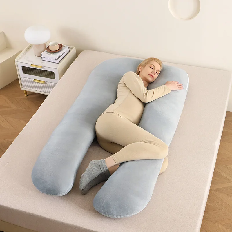 Pregnant Women Pillow Multifunctional Pregnant Women Pillow Side Pillow Body Pillow Sleep Almohadas Satin Pillowcase Pillows
