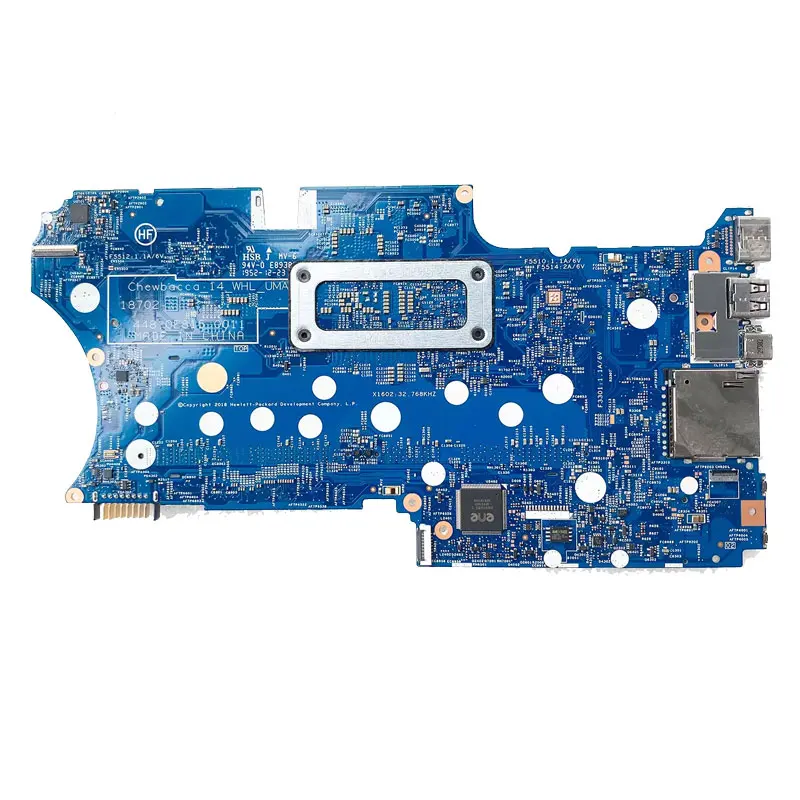 18702-1 Laptop Moederbord Voor Hp Paviljoen X360 14-Cd Notebook Moederbord Cpu I5-8265U I5-10210U Uma