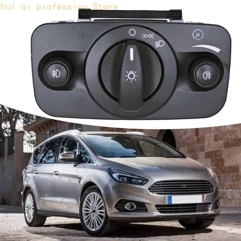 Headlamp Control Switches Panel for Dashboard Lighting Repair, Turning Selector, Fog Lamp Buttons, Brightness Adjuster and