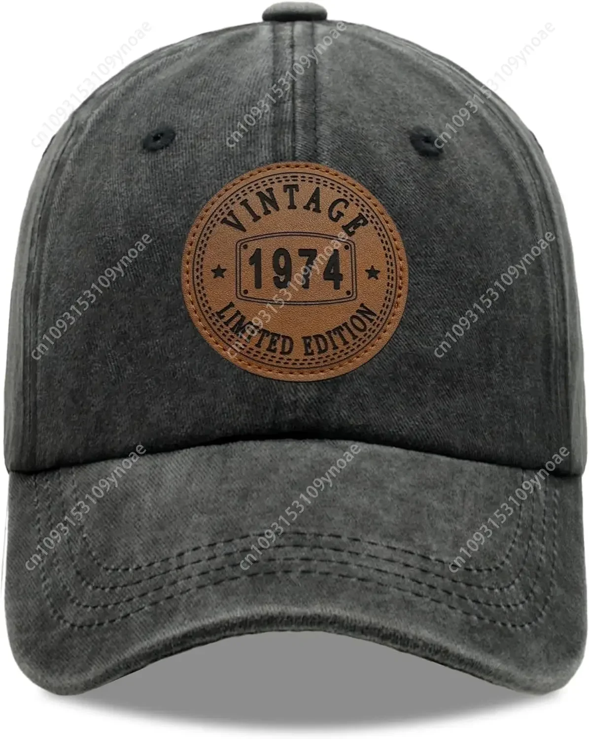 Hadiah Ulang Tahun ke-50 untuk Pria Wanita Topi Vintage 1974 Hadiah 50 Tahun Topi Bisbol Pria Wanita Hiasan Kepala Pesta Kasual Luar Ruangan Uniseks