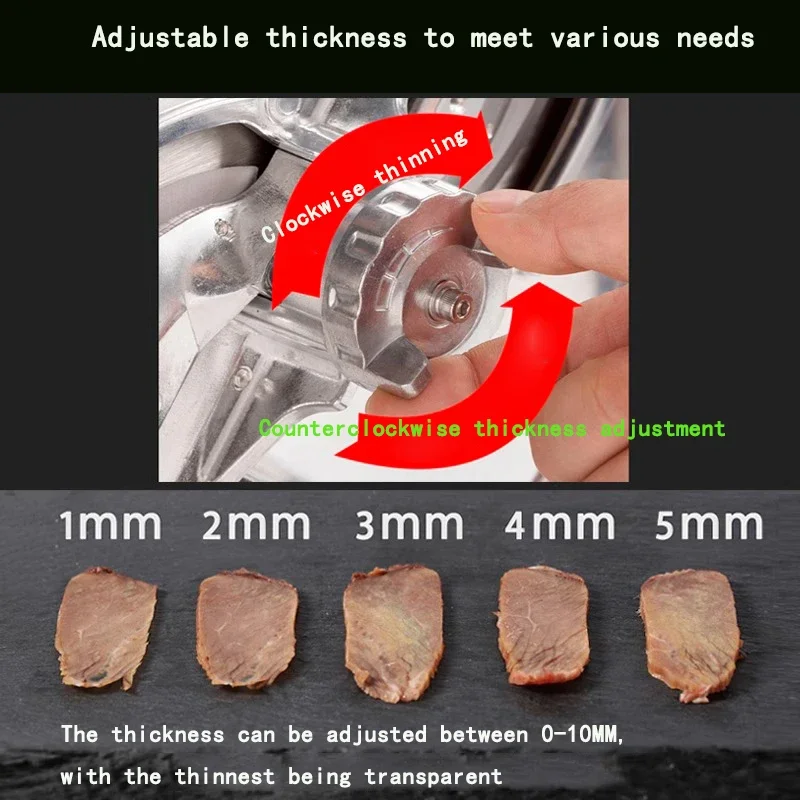 Rebanador de pastel de arroz de aire, Mini máquina cortadora de verduras eléctrica, corte comercial de carne, salchicha, patata y repollo