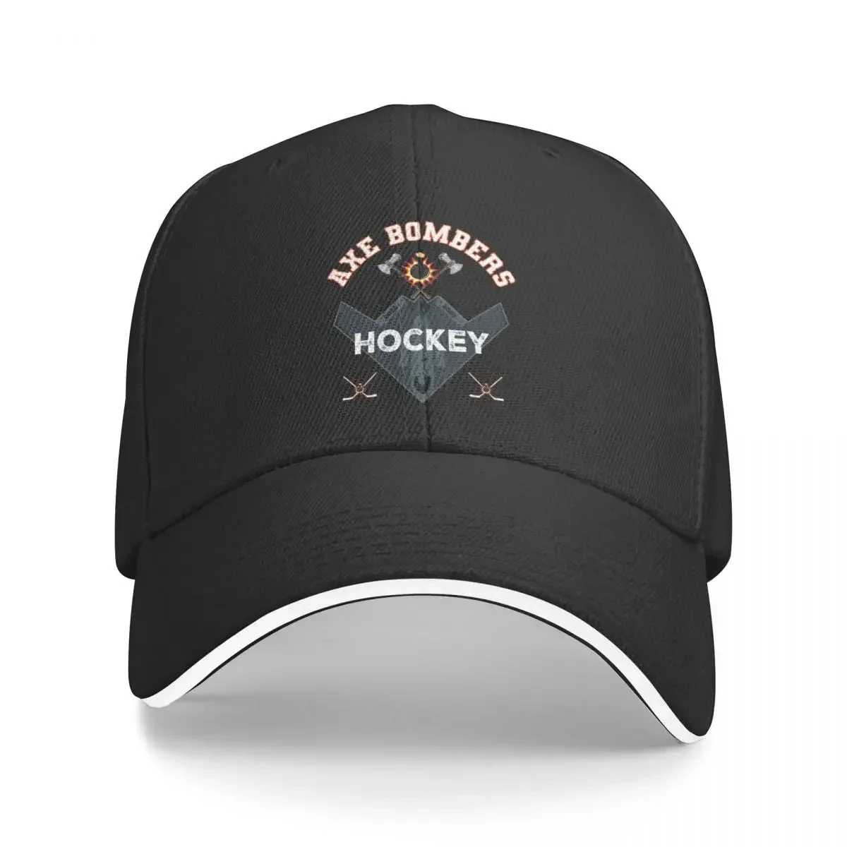 

Axe Bombers Hockey Team Baseball Cap Trucker Hat Beach Outing Luxury Cap Uv Protection Solar Hat For Girls Men's