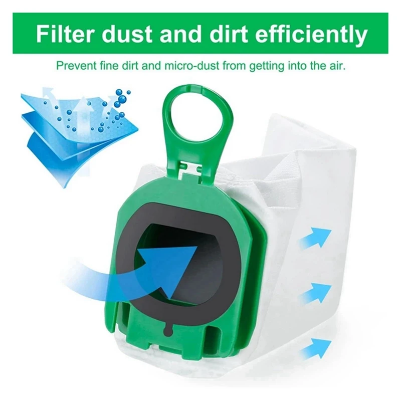 ملحقات المكنسة الكهربائية لسيارة Vorwerk Kobold ، فلاتر حماية المحرك ، ترشيح عالي الكفاءة ، VB100 FP100