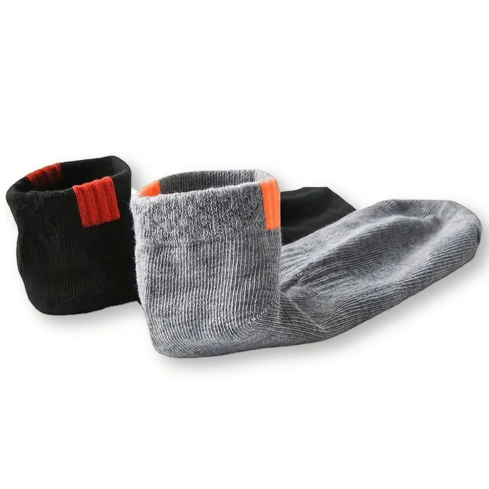 5 Pairs Men Low Ankle Socks Fashionable Trendy Simple Versatile Socks Comfortable Antibacterial Quick Drying Breathable Socks