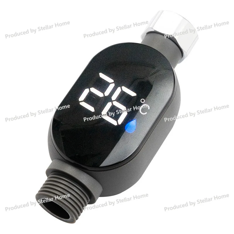 Shower Thermometer Baby Bath Temperature Measurement Sensing Shower Accessories Display Solar Household Water Thermometer