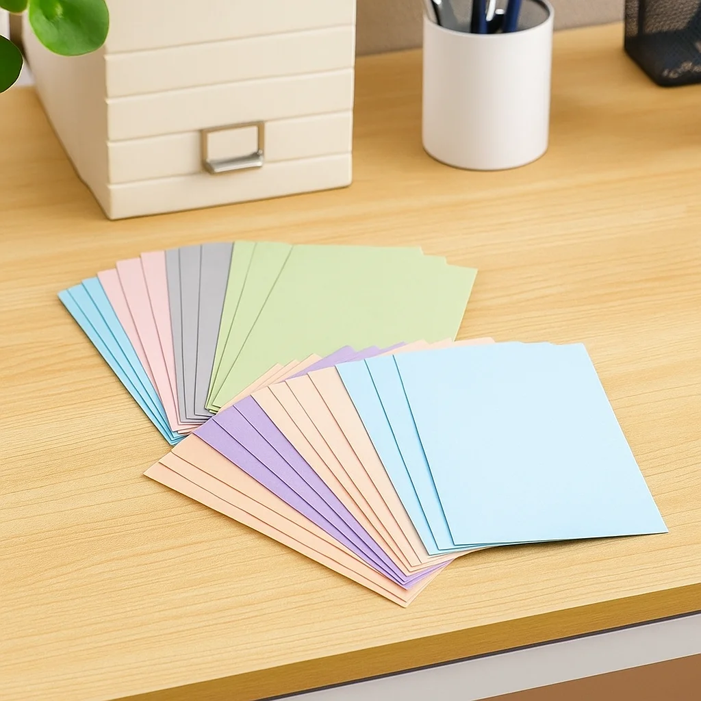

10 Pcs Advanced Mini Macaron Color Envelopes Blank Simple Invitation Cards Handmade DIY Packing Envelope Holiday Wishes Gifts