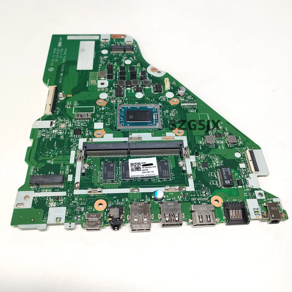 For Lenovo L340-15API  V155-15API Laptop Motherboard FG542 FG543 FG742 NM-C101 CPU R5 3500U 4GB RAM tested 100% work