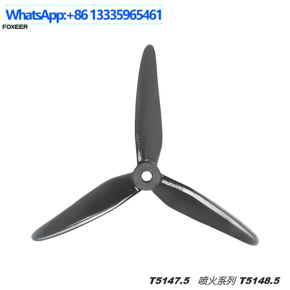 

10PCS Foxeer DALPROP SplitFire T5148.5 5.1 inch propeller, 4 pcs