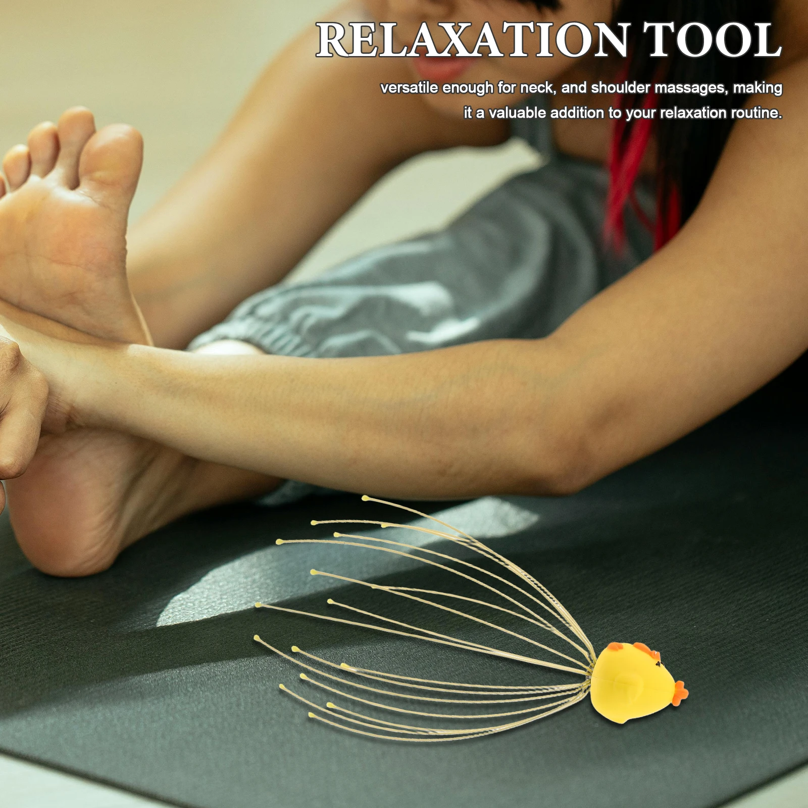 

Массажер для головы с когтями для релаксации кожи головы, ручной массажный инструмент, многоцелевой инструмент для облегчения царапин для волос, головы, шеи, плеч