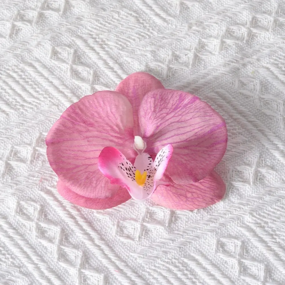 Pendentif DIY pour la fabrication de bijoux, accessoires faits main en forme de fleur simulée, décoration de cheveux, oridée papillon, coiffe DIY