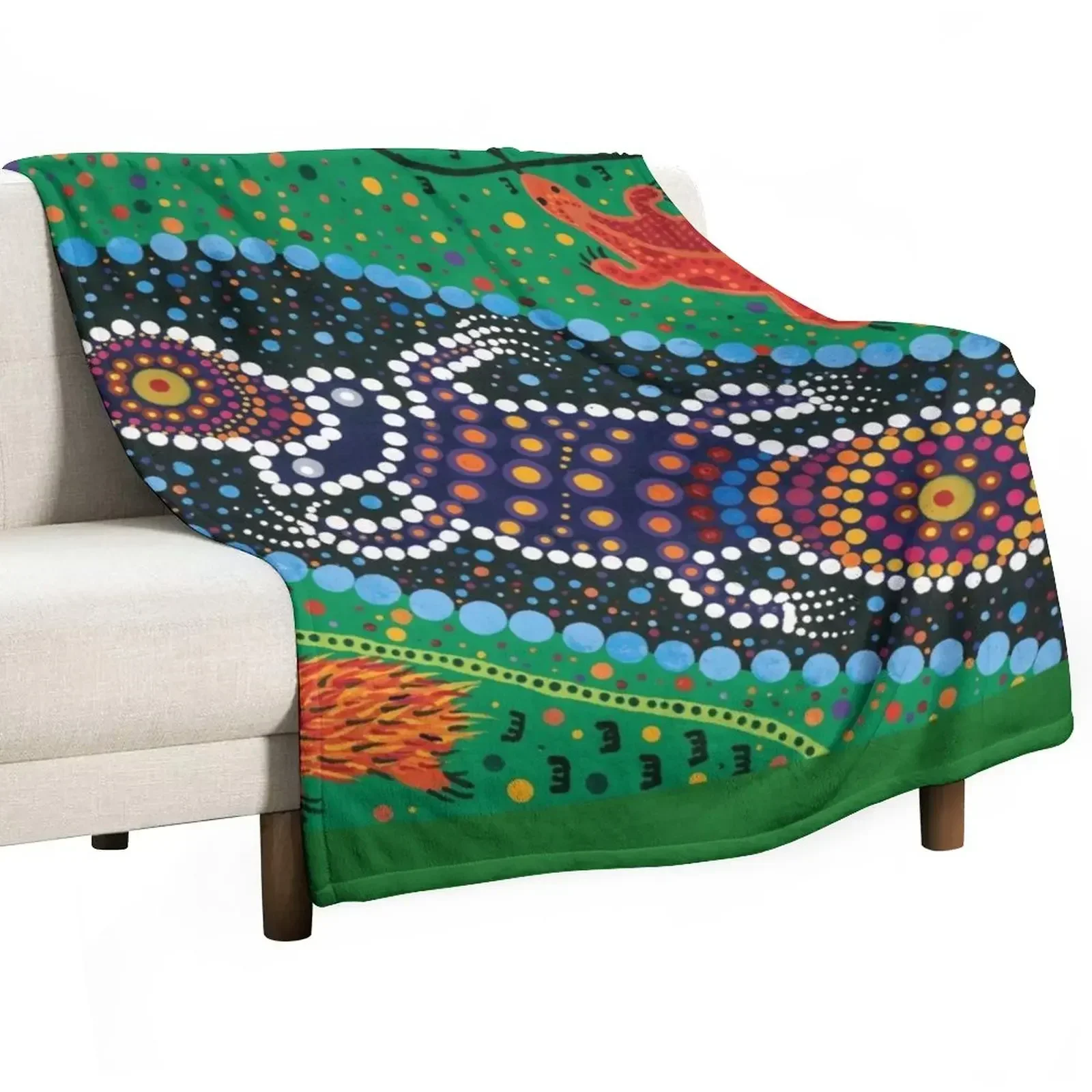 

River Life Throw Blanket For Decorative Sofa Cute Blankets