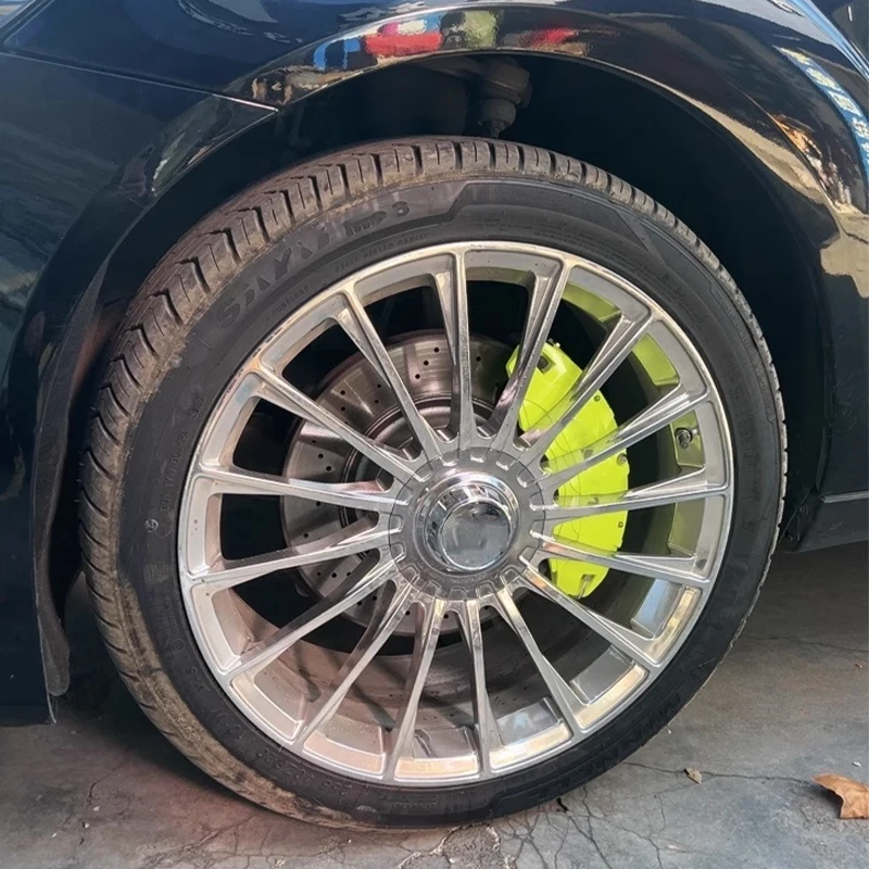 For Mercedes-Benz S-Class W222 C217 W223 customized car tires brake calipers covers color changing car modification accessories
