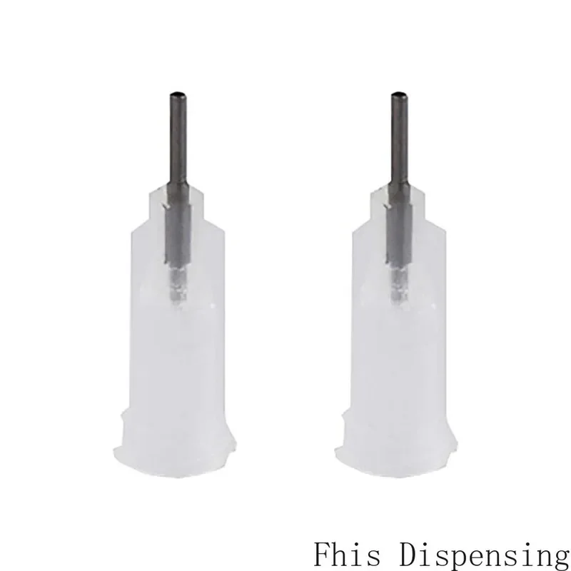 

19G 1/4 Inch W/ISO Standard Precision Passivated S.S Dispense Tip with PP Safetylok Hub Glue Dispensing Needle Tips Pack of 1000