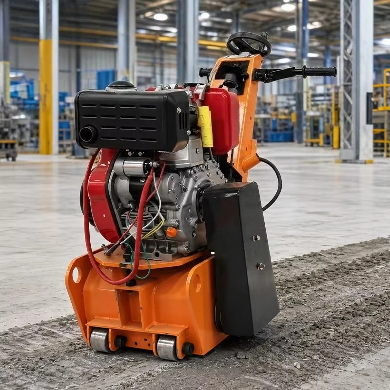 Walk-behind Concrete Scarifier Industrial Floor Milling Machine Manual Asphalt Surface Planer for Road Construction