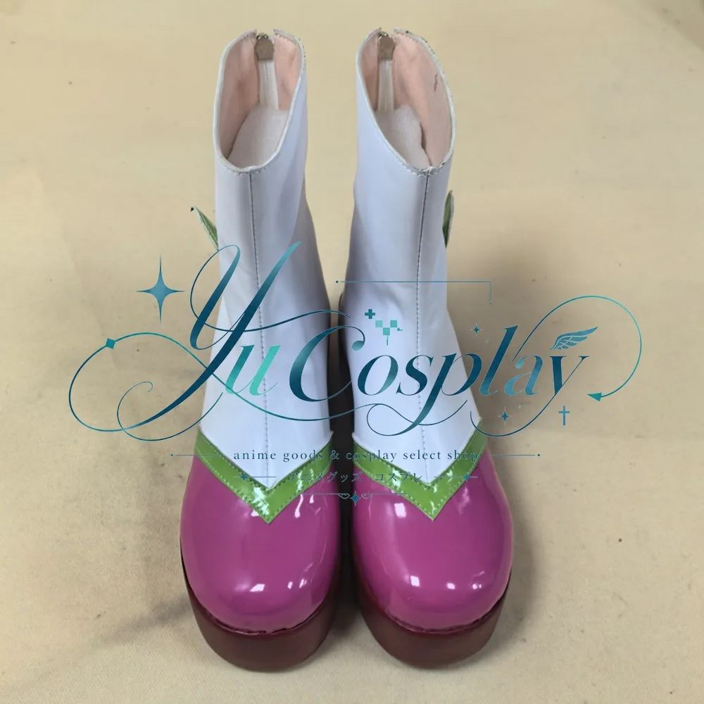 Dream Girl Tong Xiaoli Ice Cream Theme Cosplay Shoes Sweet Lolita Style Boots Cute Anime Convention Stage Performance Party