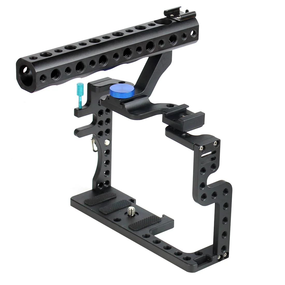 Kamera Käfig Rig GH3 GH4 GH5 Schutz Gehäuse Fall Top Griff Grip für Panasonic Lumix DSLR Video Stativ Verlängerung Kit – Detail 10