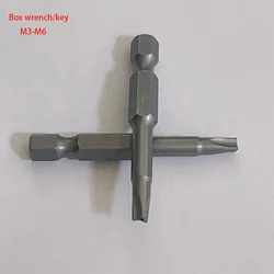 Triangle ring wrench/key M3-M6