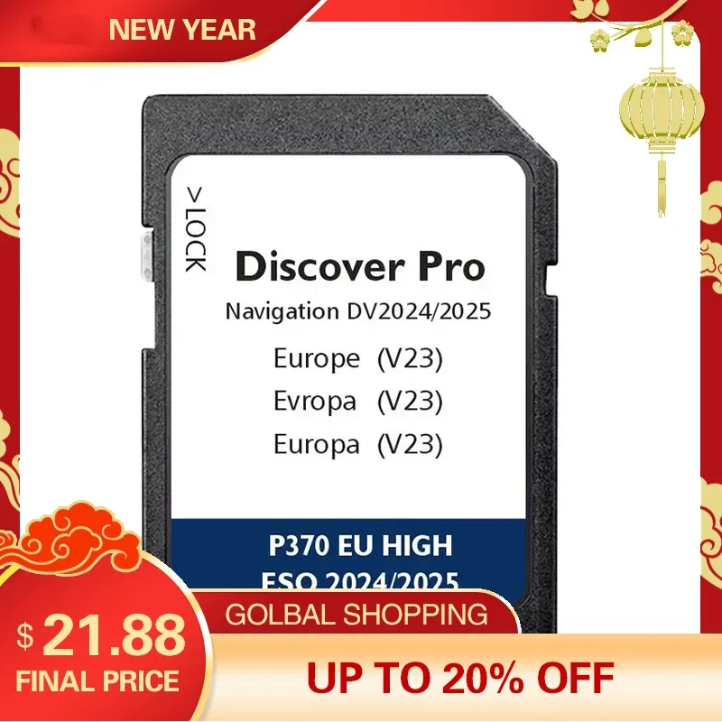 

DV V23 Discover Pro Media 64GB for VW Navigation SD Card GPS Skoda Columbus SAT NAV Map Card Europe Car Free Delivery