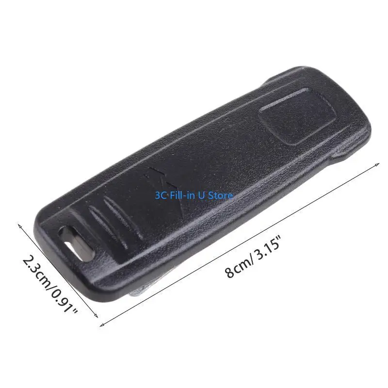 G8TA Original Walkie Talkie Belt Clip لراديو ثنائي الاتجاه للمقطع VX-261 VX-264 EVX-261 VX-451 Black