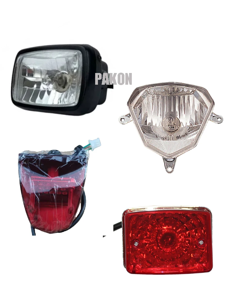 Motorcycle Tail Lamp Dirtbike Front Light for Suzuki Qingqi Genesis of GXT200 QM200GY XF200GY Original Fits Rear Brake Stop Lamp - view 6