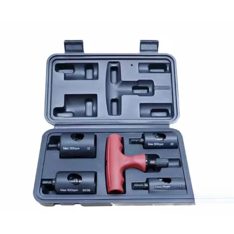 Inner and Outer Chamfering Pipe Reamer · Plastic Round Chamfering Device for Pipe Deburring Edge Trimming Pipe Processing
