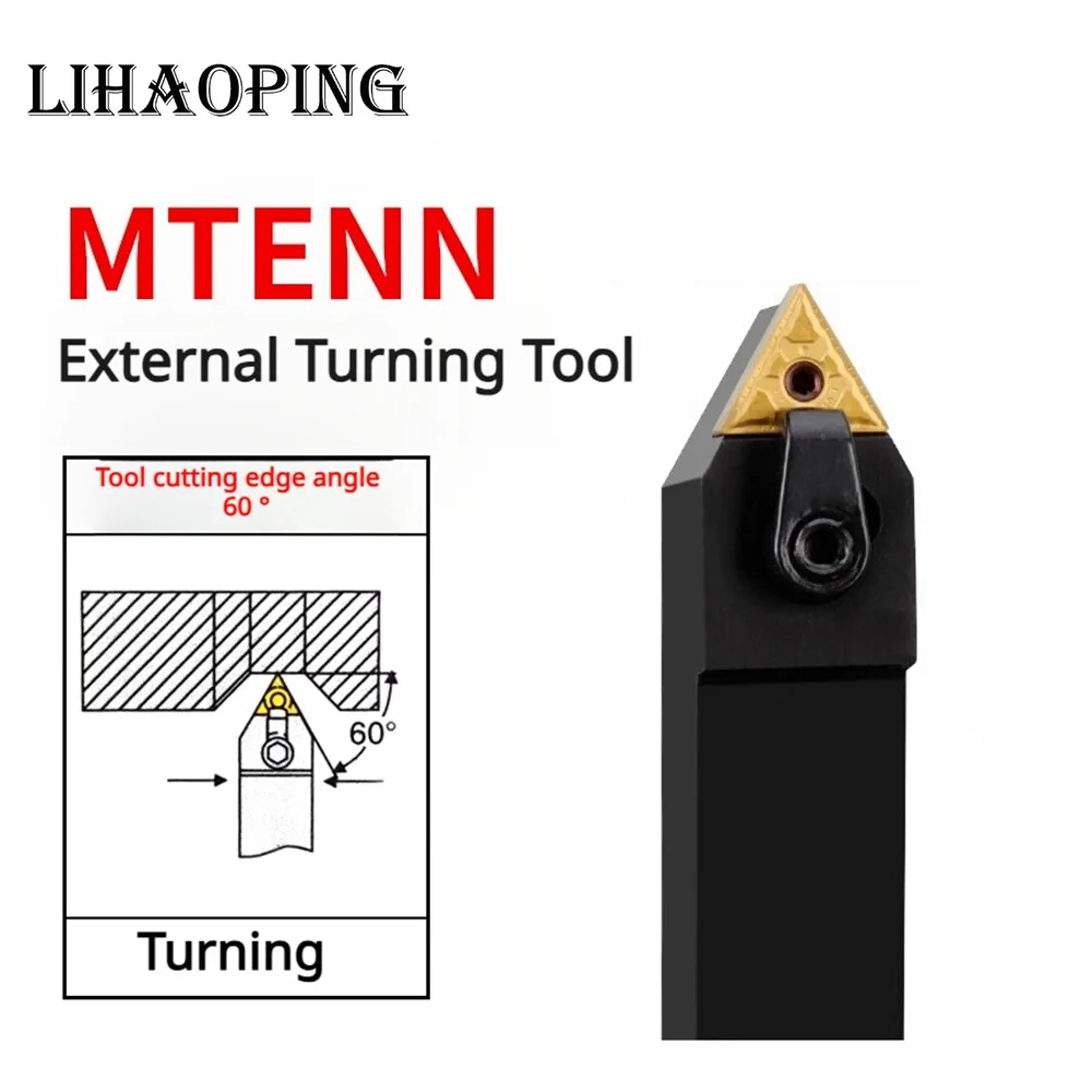 

LIHAOPING MTENN Compound External Tools Holder MTENN1616H16 MTENN2020K16 MTENN2525M16 MTENN3232P16 MTENN2525M22 MTENN3232P22