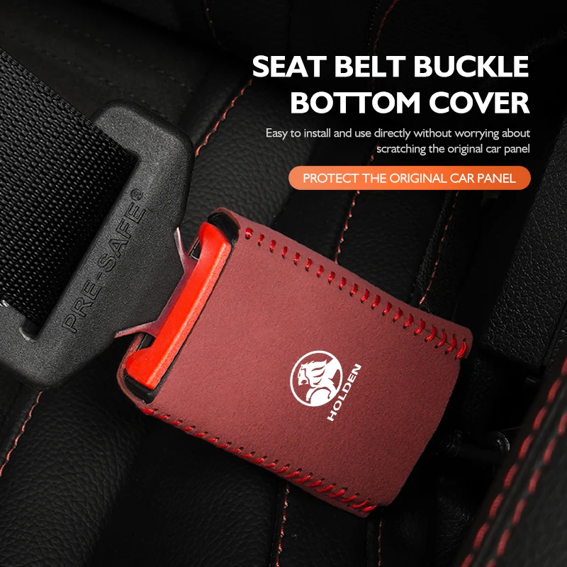 Car Seat Belt Base Buckle Protector Cover Accessories For Holden Captiva Commodor VZ VE Colorado Caprice VT VX VU