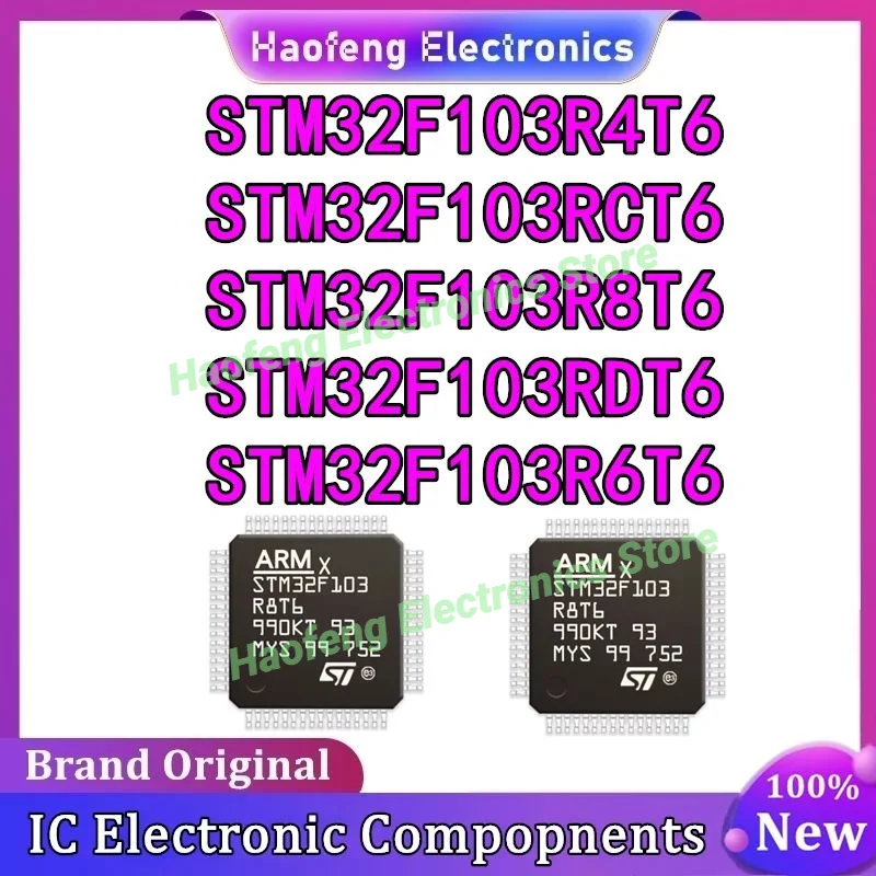

STM32F103R6T6 STM32F103R4T6 STM32F103RCT6 STM32F103R8T6 STM32F103RDT6 STM32F STM32F103 IC Chip in stock