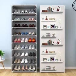 Plastic Space Saving Shoe Rack Shoes Organizer Bedroom Cabinet Shoe-shelf Chessure Furniture Shoerack Cabinets Cupboards Stool