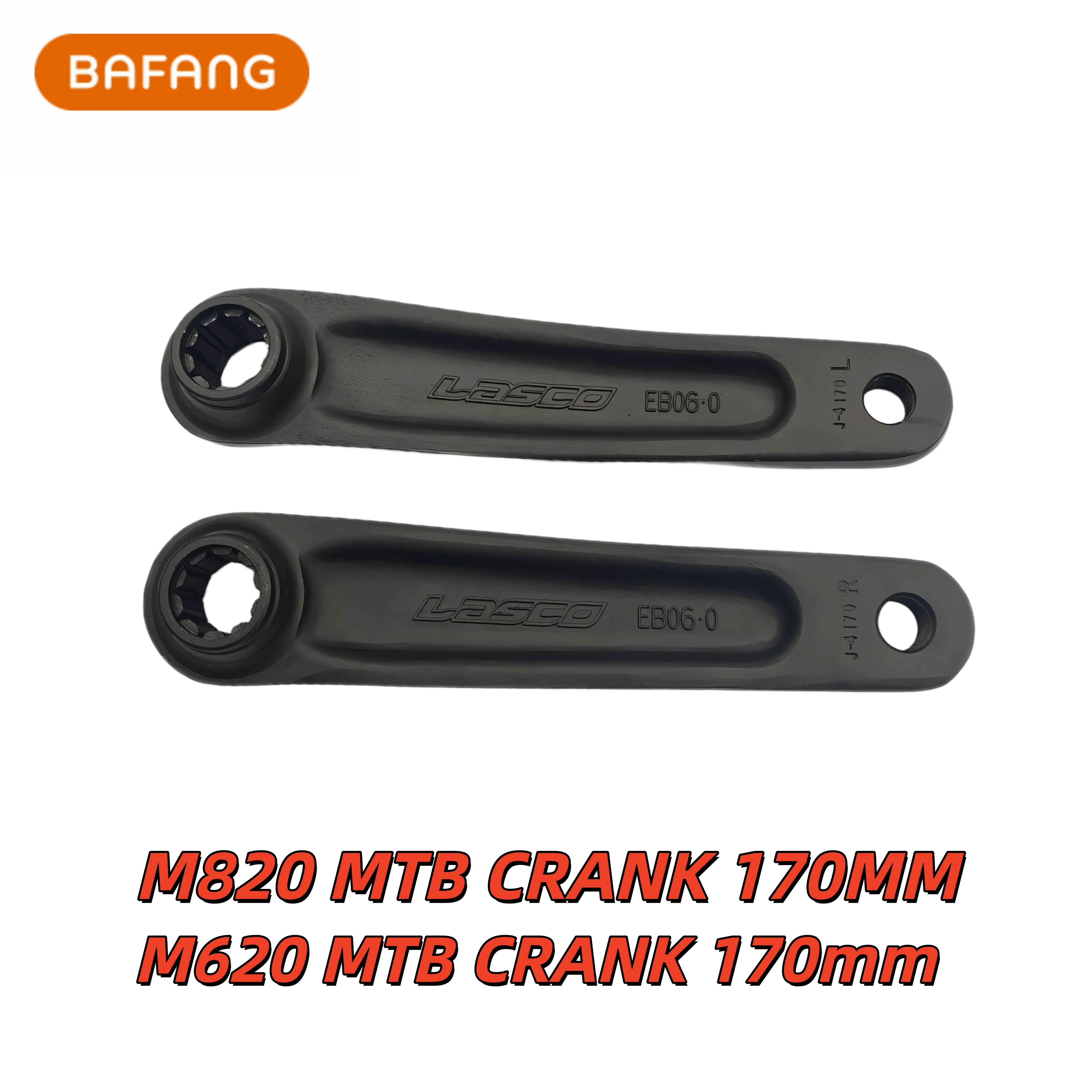 Bafang mid motor MTB M620 M820 G510 mid-mounted motor crank  ISIS specification aluminum alloy crank bike crank