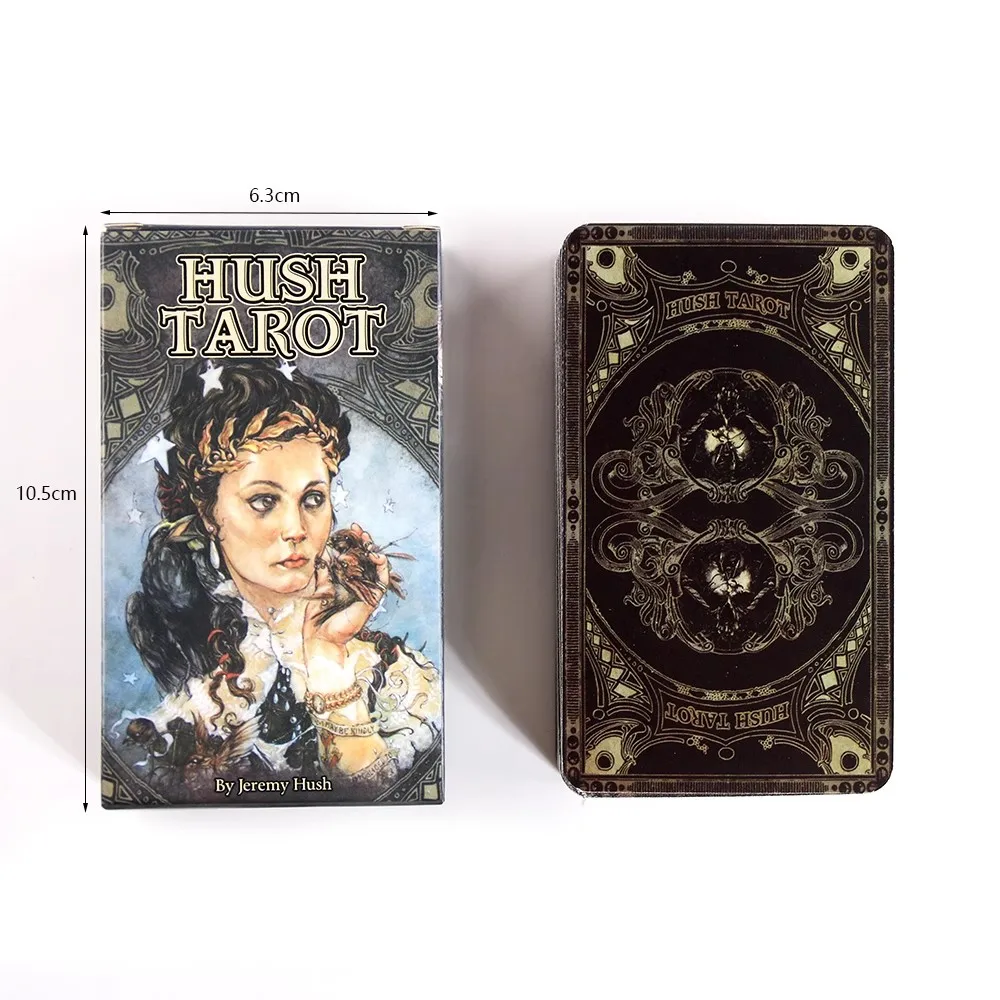 Hush Tarot Deck Oracle Card for Fate Divination Gra planszowa Tarot i różnorodność opcji tarota