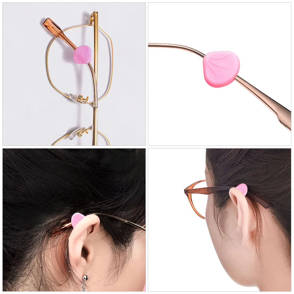 

Anti-Slip Eyeglasses Ear Grips Silicone Glasses Retainer For Outdoor Sports Running Hiking Eyewear Accessories
