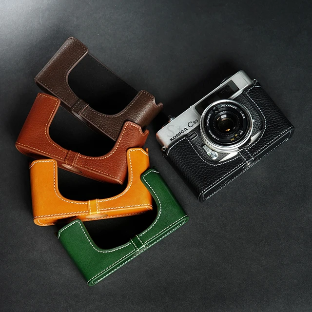 KONICA フィルムカメラ カバー付き KONICA フィルムカメラ カバー付き