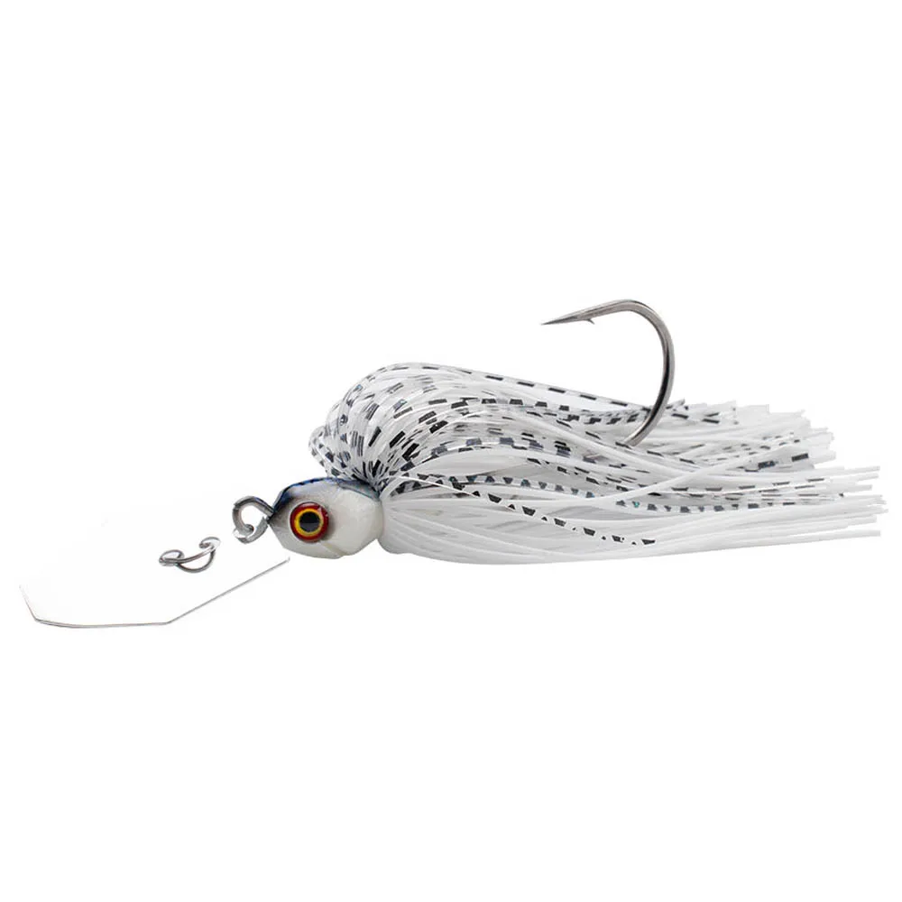 JOHNCOO 9g Metallköder Spinner Köder Weedless Angelköder Buzzbait Wobbler für Bass Pike Walleye Fish
