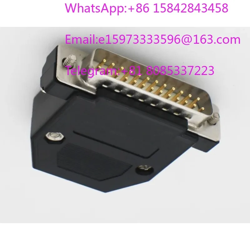 2 Row 25 Pin DB25 Male Female Connector Gold Plated Solid Car Pins Plastic Shell