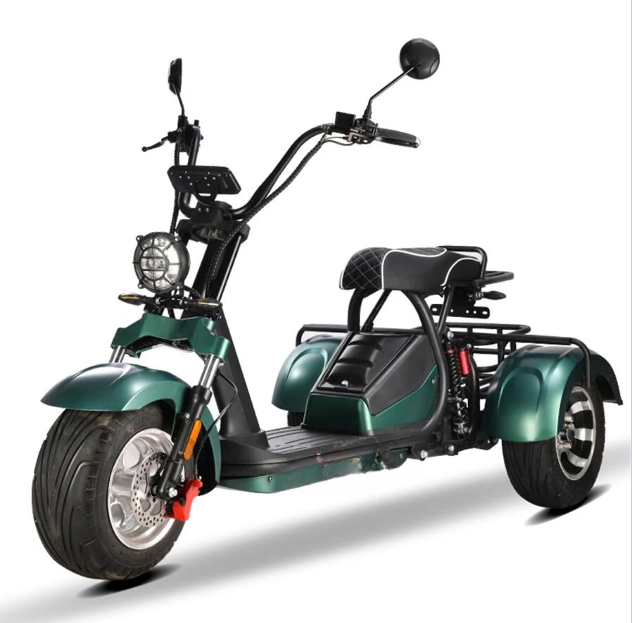 

eu warehouse citycoco 2000w 3 wheel electric scooter 60v 20ah battery electric motorcycle scooter chopper electric tricycle