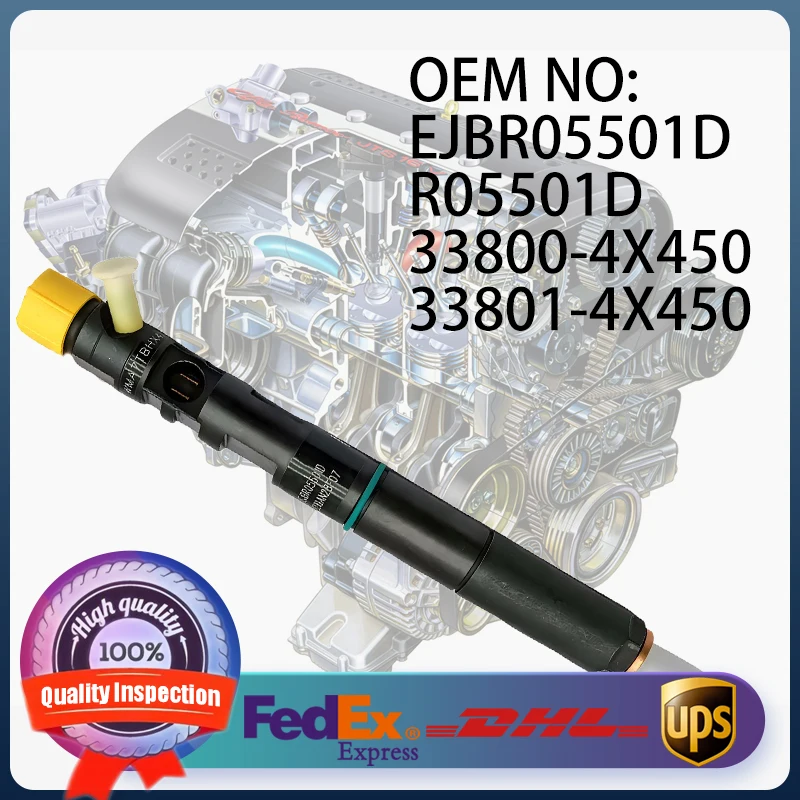 

EJBR05501D 33800-4X450 33801-4X450 New High Quality Diesel Fuel Injector Nozzle For Hyundai/KIA BONGO 3 K2900 2.9 CRDi Euro 4