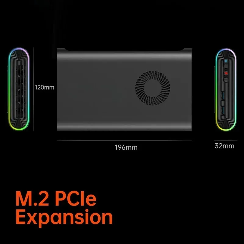 RX 7600MXT Mobile  Onexplayer Newest External Gpu Onexgpu With storage 8GB GDDR6 Graphics Expansion Dock Oculink USB 4
