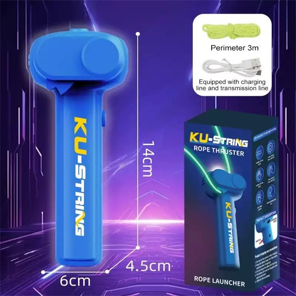 سلسلة حبل يتوهج في الظلام سلسلة حبل قاذفة مضيئة المحمولة المحمولة سلسلة لعبة لتخفيف الضغط للأطفال هدية حفلة