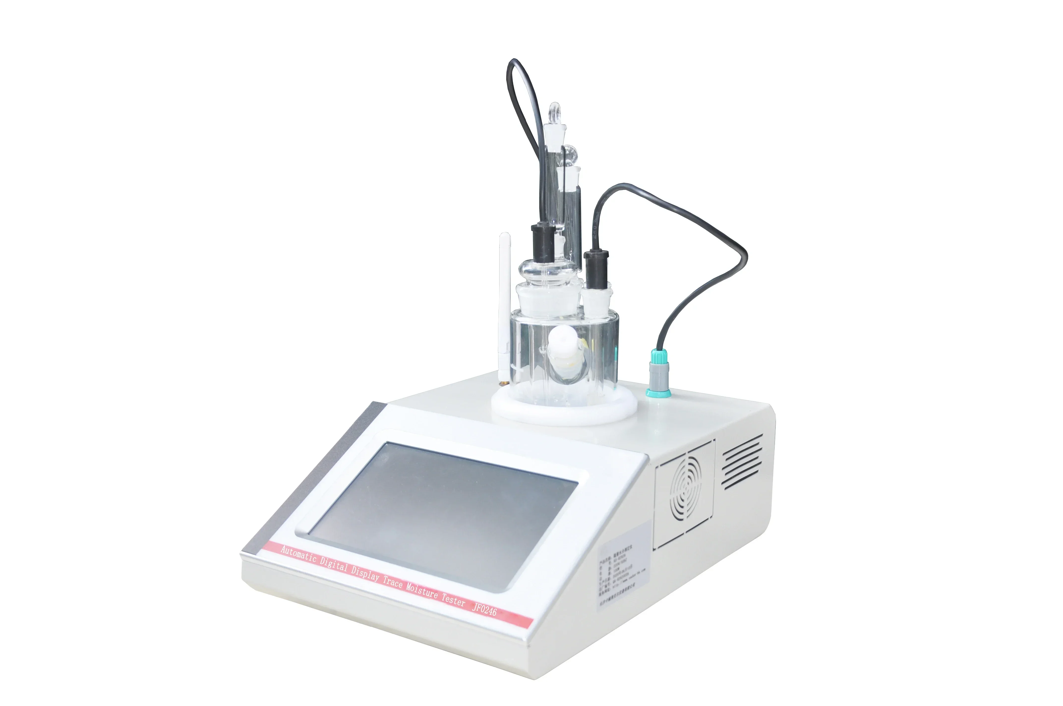 محلل رطوبة المعايرة في محلل الزيت لاختبار محتوى المياه الأوتوماتيكي لزيت المحولات كارل فيشر #2