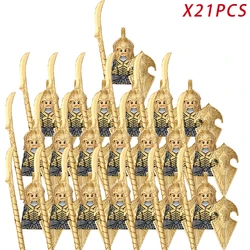 The Elves Soldier With War Horse Army Figures lotr Armor Guard Warrior Archer Medieval Knights Building Blocks Bricks toys gifts